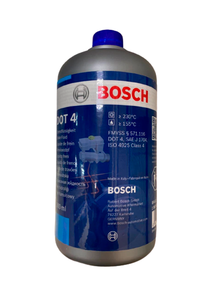 Тормозная жидкость Bosch DOT 4 Brake Fluid