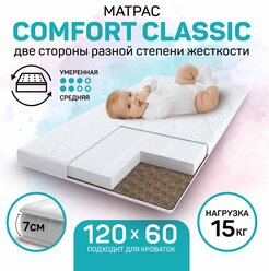 Comfort Classic со съемным чехлом 1190x590х70