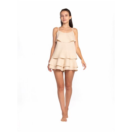 фото Костюм женский, маремьяна / maremyana, комплект топ + шорты, размер м