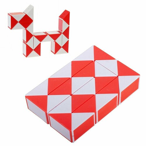 Змейка Рубика 24 блоков , развивающая головоломка для детей