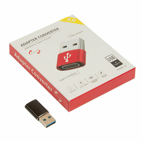 Переходник Type-C to USB 3.0, черный