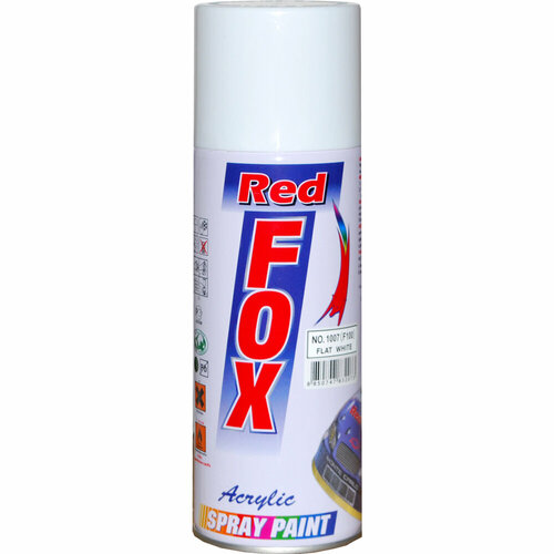 Краска redfox белый матовый
