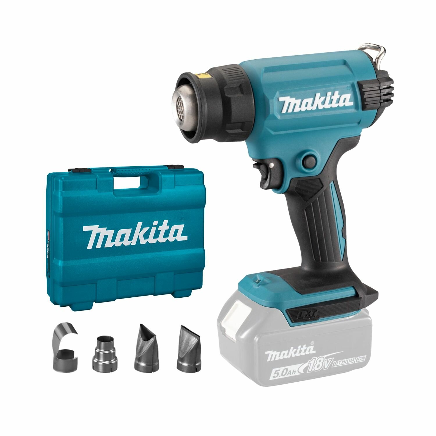 Фен строительный Makita Dhg180zk Dhg180zk . - фотография № 4