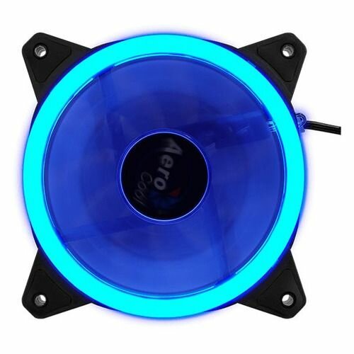 Вентилятор Aerocool Rev LED 120х120 черный 3-pin (REV BLUE 120) Ret