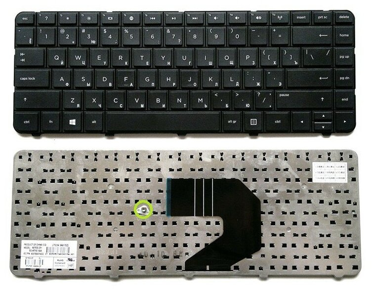 Клавиатура HP Compaq Presario CQ57