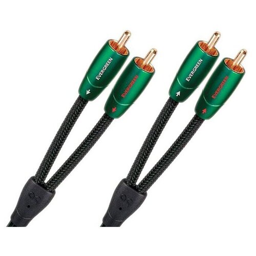 AudioQuest Evergreen 2RCA 2m межблочные кабели rca audioquest evergreen mini jack 3 5mm 2rca 3m