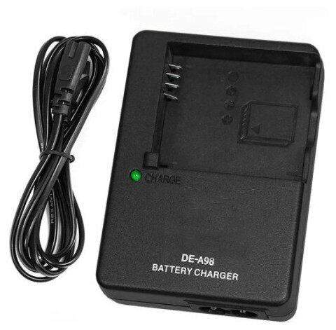 Зарядное устройство DE-A98 для аккумуляторов Panasonic (DMW-BLE9, BLG10, BLH7)