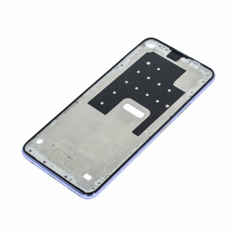 Рамка дисплея для Huawei Honor 30S 5G (CDY-NX9A) (в сборе) серебро