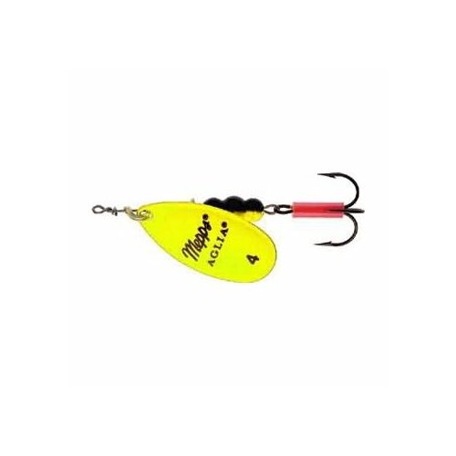 Блесна вращающаяся Mepps AGLIA FLUO, 4, Chartreuse C_PFJ004_44 блесна вращающаяся mepps aglia fluo 1 chartreuse комплект из 1 штука