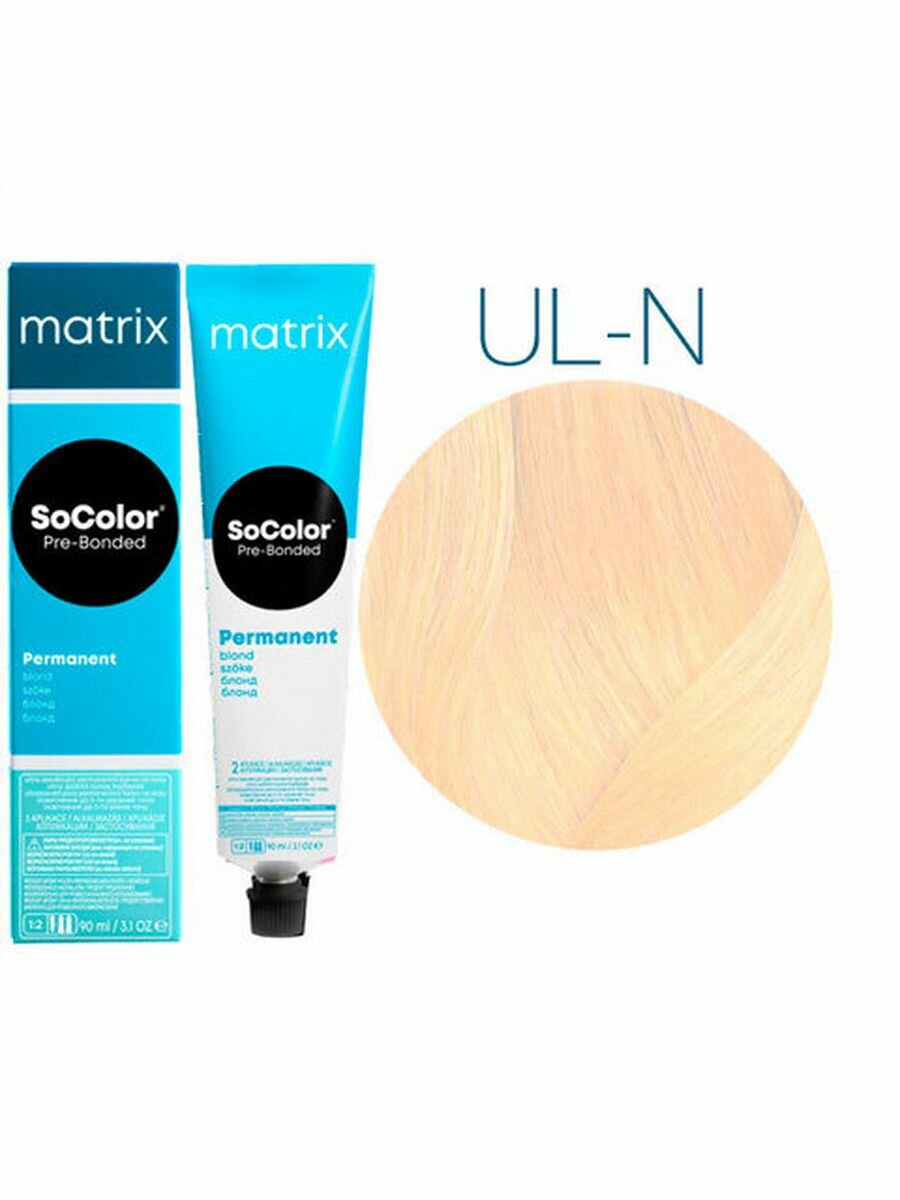 MATRIX SoColor UL-N Ultra Blond Натуральный 90 мл