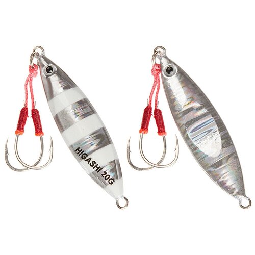 Пилькер Higashi Mau jigu 20g DAH #7 fishing accessories hook jigging assist hook high carbon steel double jig fish hook pe line tackle angeln zubehor trolling tools