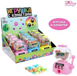 Игрушка с конфетками «Игровой автомат», микс