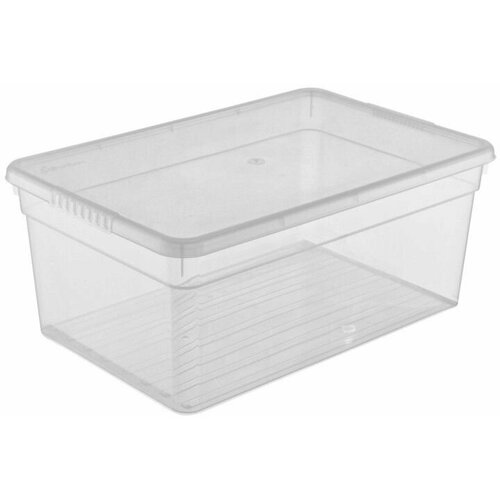 Ящик для хранения с крышкой 10л Basic FB1051-8