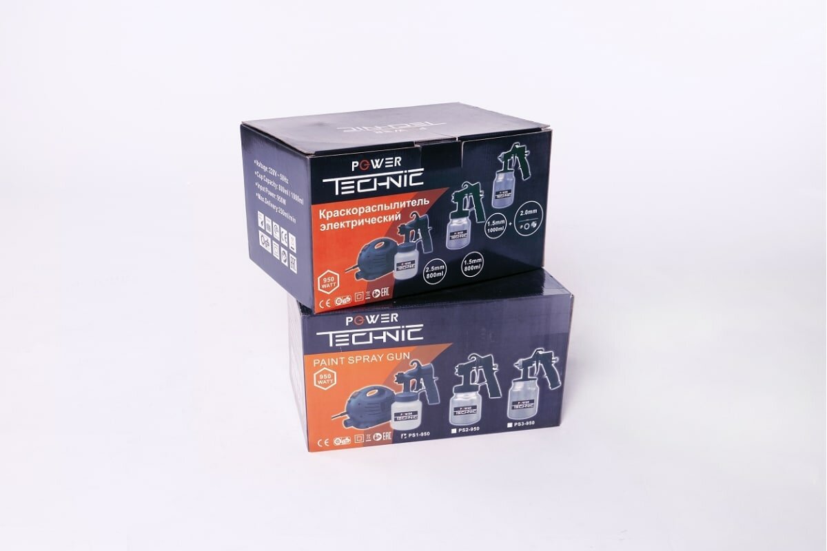 Краскопульт электрический POWER TECHNIC PS1-950 950W - фотография № 4