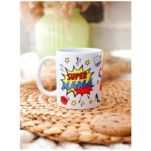 Кружка в подарок любимой маме с принтом
