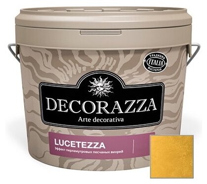 Декоративное покрытие Decorazza Lucetezza Oro (LC 800) 1 л