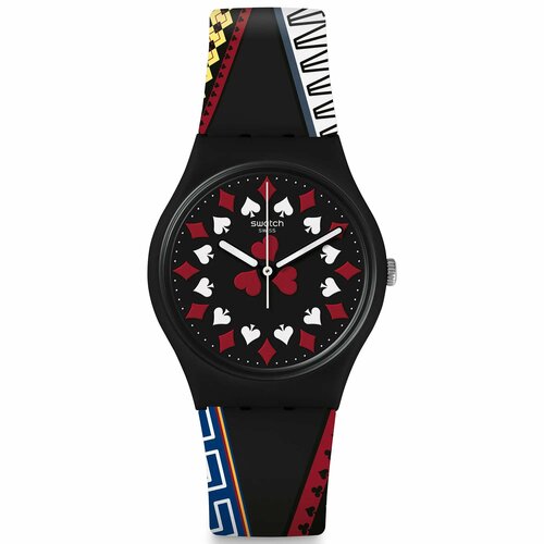 Наручные часы swatch Настоящие часы Swatch от официального представителя gz340, черный