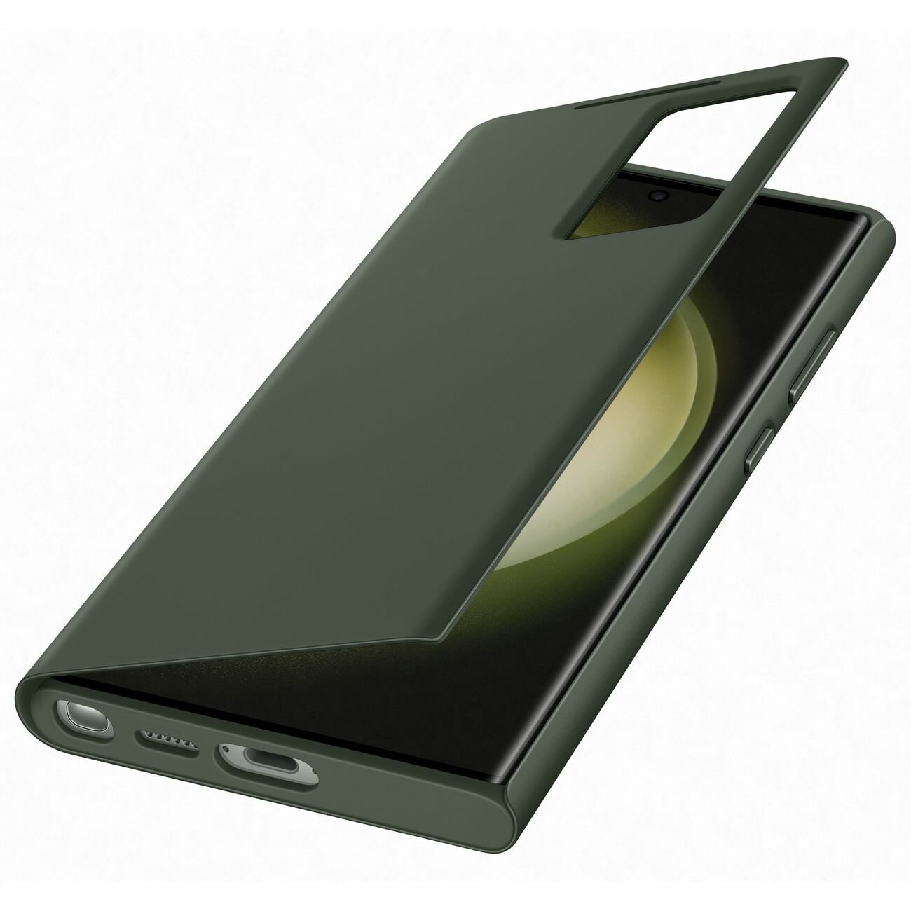 Чехол-книжка Samsung Smart View Wallet Case для Samsung Galaxy S23 Ultra (EF-ZS918CBEGRU), черный - фото №5