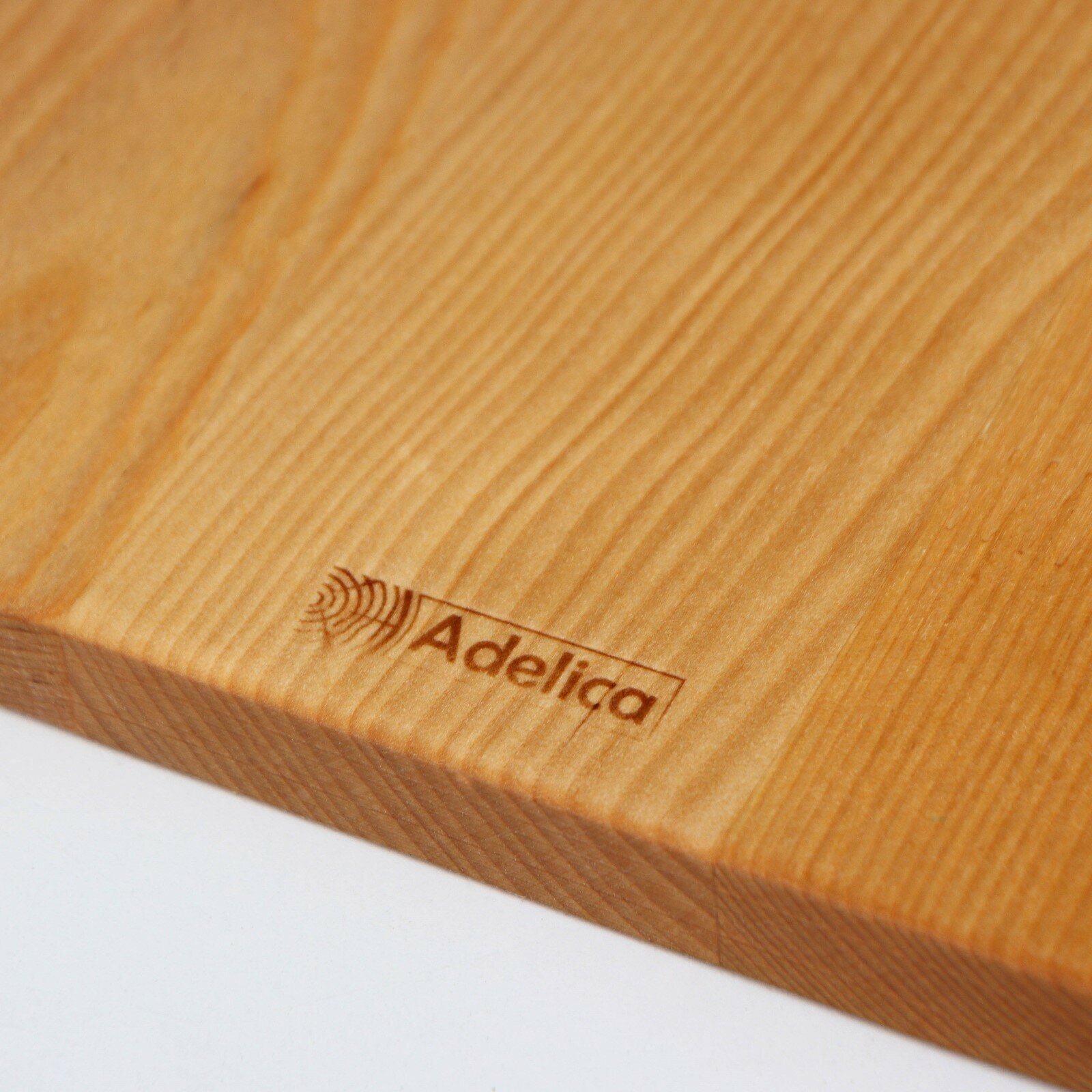 Доска разделочная Adelica, 34(+-1 см)×18×1,8 см, береза, в подарочной коробке - фотография № 4