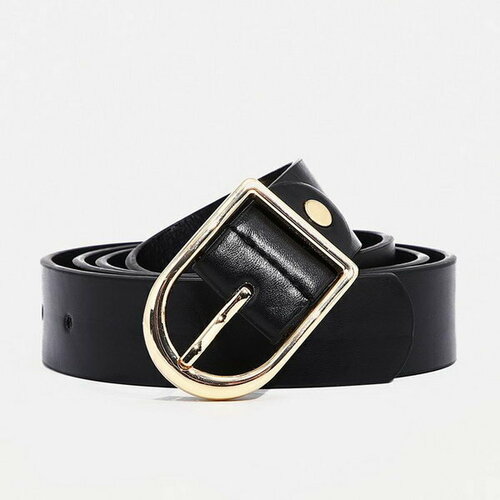 фото Ремень сима-ленд, размер 110, черный сима-лэнд