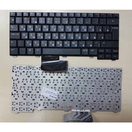 клавиатура для ноутбука msi cr400 черная большой enter Клавиатура для ноутбука Dell Latitude 2100, 2110, 2120 черная, большой Enter