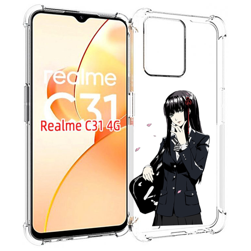 Чехол MyPads Persona 5 - Togo Hifumi для OPPO Realme C31 задняя-панель-накладка-бампер