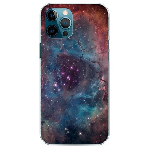 фото Силиконовый чехол "туманность 1" на apple iphone 12 pro max / айфон 12 про макс case place
