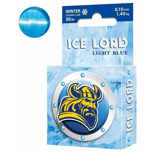 leska aqua ice lord light blue zimnyaya 016mm 30m Леска AQUA Ice Lord light blue 0.10 30м