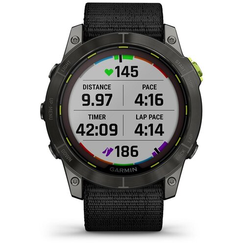 Смарт-часы GARMIN Enduro 2 Sapphire carbon gray (010-02754-01) умные часы garmin epix pro gen 2 – sapphire edition 51 mm titanium with whitestone band 010 02804 11