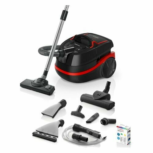 Моющий пылесос Bosch Serie 4 BWD421POW 2100Вт черный 4590000₽
