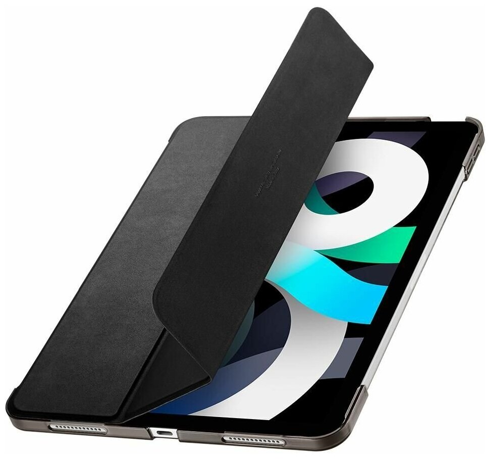 Чехол Spigen (ACS02050) для iPad Air 10.9'' 2020 (Black) - фото №6