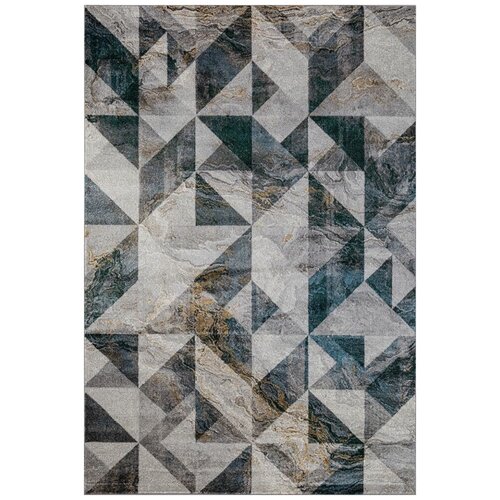 Ковер D835 - GRAY-BLUE - Прямоугольник - коллекция LONDON 2.00x3.00