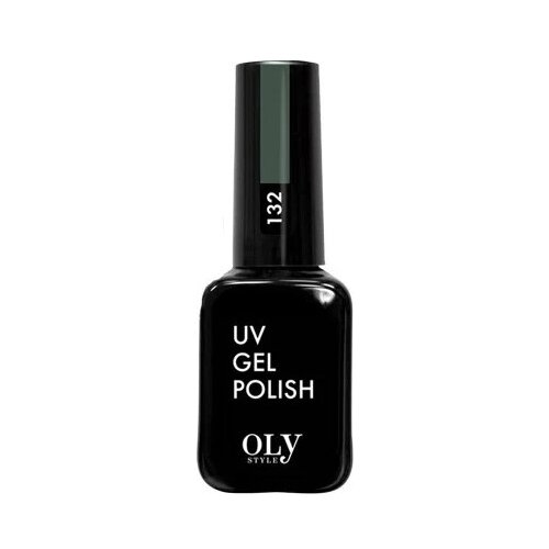 Olystyle гель-лак для ногтей UV Gel Polish, 10 мл, 132 омут хаки