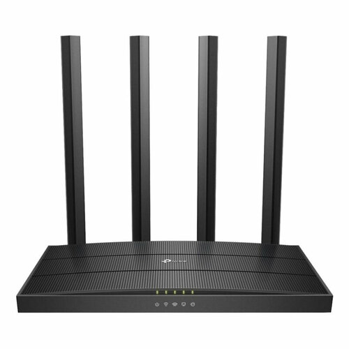 Маршрутизатор беспроводной TP-Link Archer C80 AC1900 10/100/1000BASE-TX чер