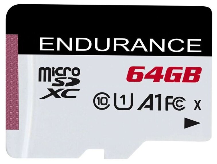 Карта памяти 64Gb - Kingston MicroSDXC Class 10 High Endurance SDCE/64GB