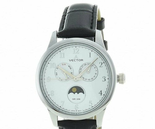 Наручные часы Vector, серебряный