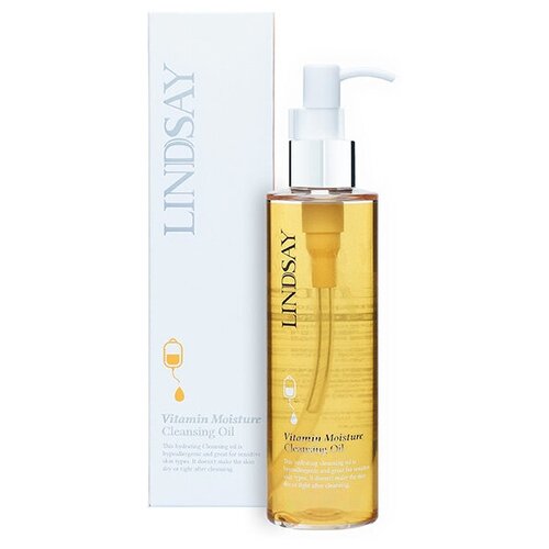Гидрофильное масло с витаминами Lindsay Vitamin Moisture Cleansing Oil 200 ml