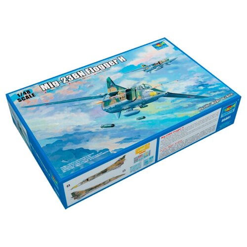 Сборная модель Trumpeter Mig-23BN Flogger H (05801) 1:48