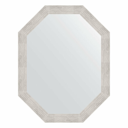 Зеркало Evoform Octagon BY 7088 72x92 в багетной раме, серебряный дождь