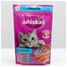 Сухой корм Whiskas для кошек, лосось, подушечки, 350 г