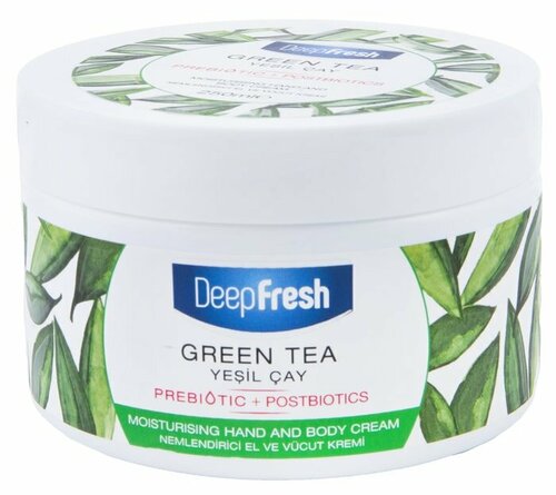Крем Deepfresh для рук и тела зеленый чай увлажняющий