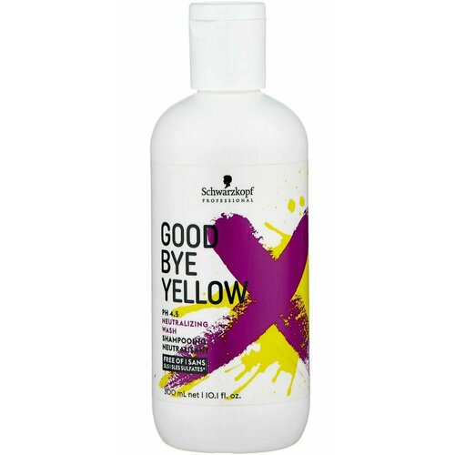 Schwarzkopf Goodbye Yellow - Нейтрализующий шампунь 300 мл