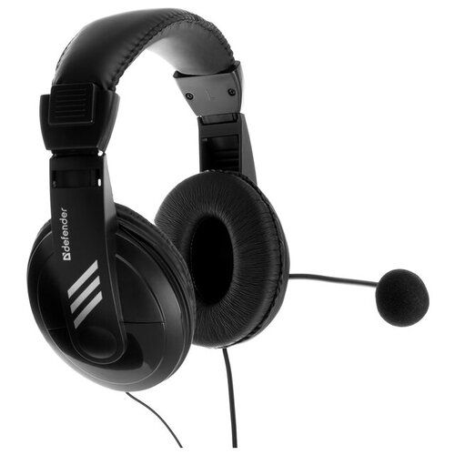 Наушники Defender Gryphon HN-750 компьютерные микрофон 105 дБ 32 Ом 35 мм 2 м чёрные 99900₽