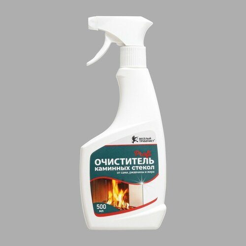 Очиститель Веселый трубочист Profi для каминных стекол от сажи ржавчины и жира 500 мл 747₽