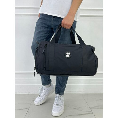 фото Сумка спортивная , 17х28х42 см, ручная кладь, черный bruono