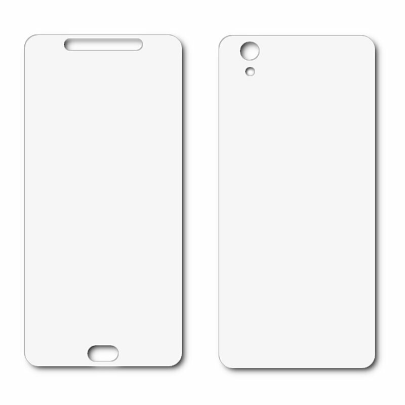 Гидрогелевая пленка LuxCase для Oppo F1 Plus 0.14mm Front and Back Transparent 87655 - фото №9
