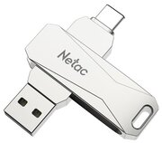 USB флешка Netac U782C 32Gb metal USB 3.0 + TypeC (NT03U782C-032G-30PN)