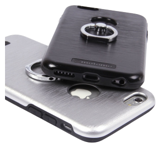 Противоударная накладка Motomo с кольцом-держателем для Apple iPhone 7 / iPhone 8 / iPhone SE 2020