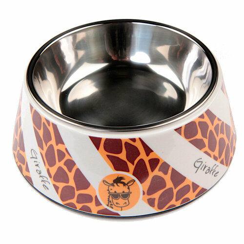 Миска, 17.5x17.5x6.6 см, 340 мл, оранжевый