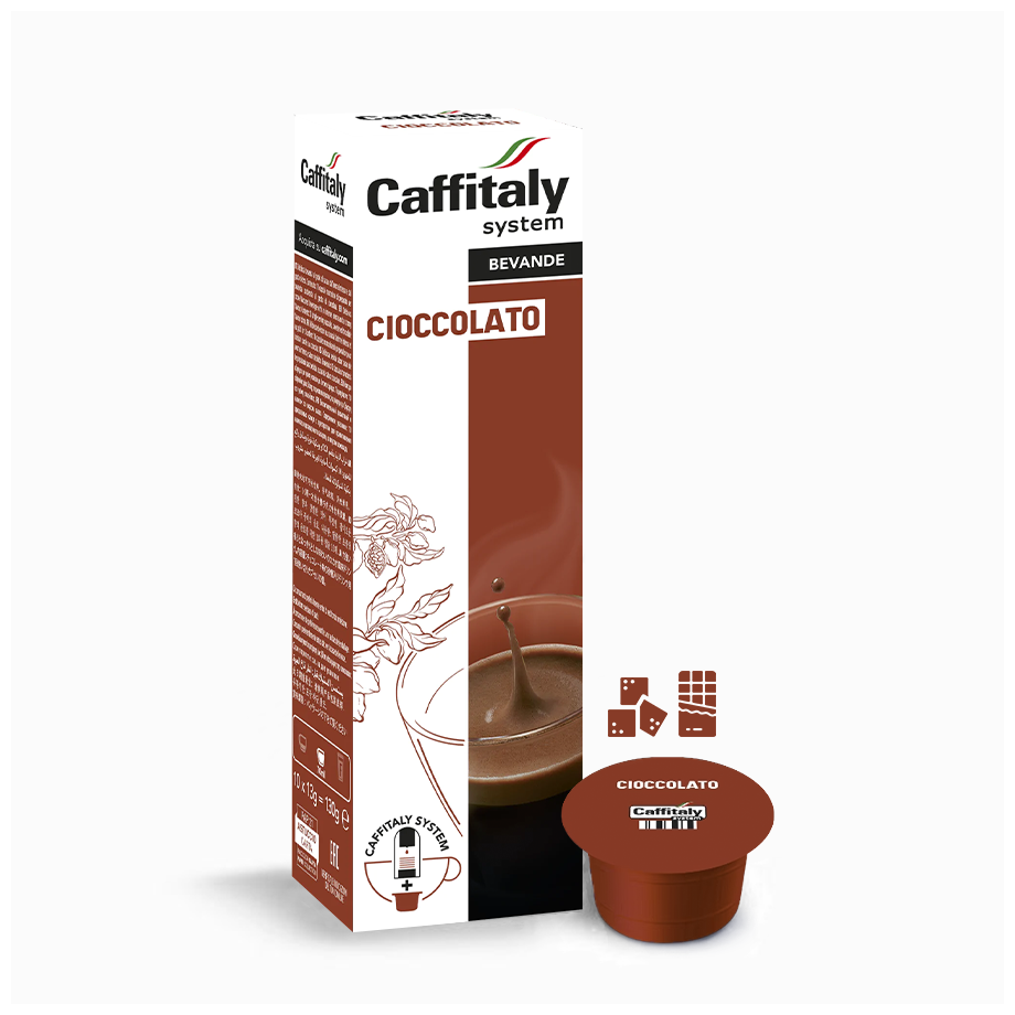 Шоколадный напиток в капсулах Caffitaly System Ecaffe Cioccolato, 8 шт по 10 капсул, для Paulig, Luna S32, Maia S33, Tchibo, Cafissimo - фотография № 2